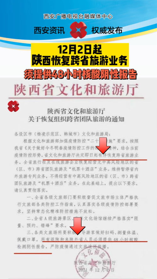 陜西省恢復跨省旅游業(yè)務 旅客須提供48小時核酸報告確保安全出行